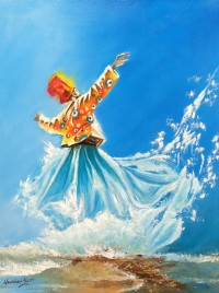 Naushad Alam, 18 x 24 Inch, Oil on Canvas, Figurative Painting, AC-NAL-212